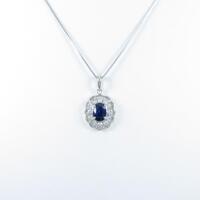 PT サファイヤネックレス