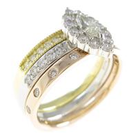 K18YG／PT／K18PG ダイヤモンドリング