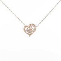 4゜C ハート ダイヤモンドペンダント