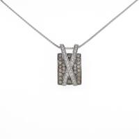 K18WG／K18BG ダイヤモンドネックレス