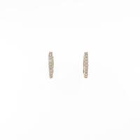 K18YG ダイヤモンドピアス