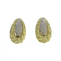 K18YG／PT／K18PG ダイヤモンドイヤリング