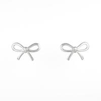 ティファニー ボウ ピアス