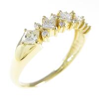 K18YG ダイヤモンドリング