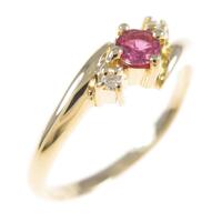 K18YG ルビーリング