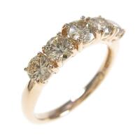 K18PG ダイヤモンドリング