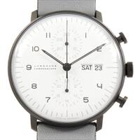 ユンハンス 027／4008．05 マックスビルクロノスコープ PVD 自動巻