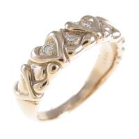 K18PG ダイヤモンドリング