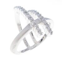 K18WG ダイヤモンドリング