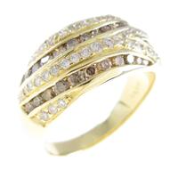 K18YG ダイヤモンドリング