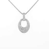 750WG／K18WG ダイヤモンドネックレス