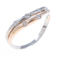 PT／K18PG ダイヤモンドリング