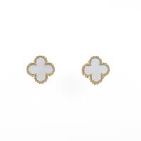 ヴァンクリーフ＆アーペル スウィートアルハンブラ ピアス