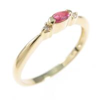K18YG ルビーリング