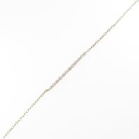 アガット ダイヤモンドブレスレット