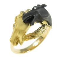 カレライカレラ ホース ダイヤモンドリング