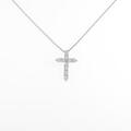 PT クロス ダイヤモンドネックレス