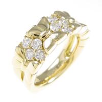 750YG ダイヤモンドリング