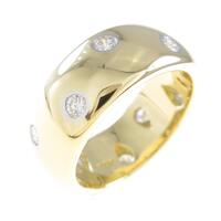 ティファニー ドッツワイド リング