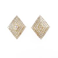 K18YG ダイヤモンドピアス