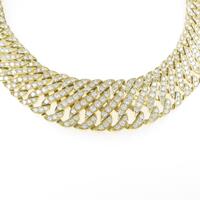 750YG ダイヤモンドネックレス