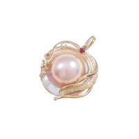 K18YG マベパールペンダント