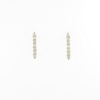 【リメイク】K18YG ダイヤモンドピアス