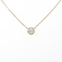 ヴァンドーム ダイヤモンドネックレス 0．168ct・F・SI2・3EXT H＆C