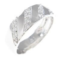 【リメイク】K18WG ダイヤモンドリング