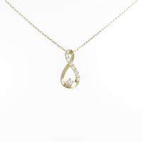 【リメイク】K18YG ダイヤモンドネックレス