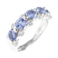 K18WG タンザナイトリング