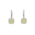 ティファニー ダイヤモンドピアス 1．57ct・1．57ct・FIY・VVS1?VS1