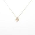 【新品】K18YGダイヤモンドネックレス 0．219ct・G・VS1・GOOD