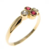 K18YG ルビーリング