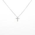 PT クロス ダイヤモンドネックレス