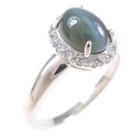 PT アレキサンドライトキャッツアイリング