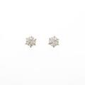 【リメイク】K18PG ダイヤモンドピアス 0．382ct・0．396ct・FaB・SI1・VG