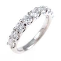 【新品】プラチナダイヤモンドリング 1．000ct・E?F・VVS1?VS2・VG