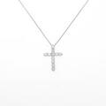 PT クロス ダイヤモンドネックレス