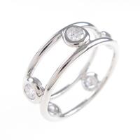 ティファニー ダブルワイヤー リング