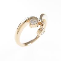 セイレーン アズーロ ダイヤモンド ピンキーリング