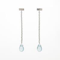 ペルリータ・ミキモト アクアマリンピアス