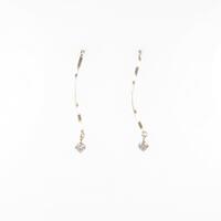 K18YG ダイヤモンドピアス