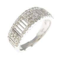 K18WG ダイヤモンドリング