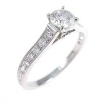 カルティエ MKコーフィル パヴェ リング 0．30ct・H・VVS2・EXT