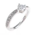 プラチナダイヤモンドリング 0．312ct・F・VS1・3EXT H＆C