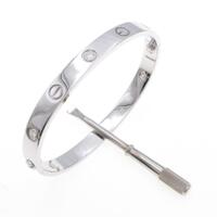 カルティエ ラブブレスレット ハーフダイヤ 6P