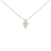 K18YG ダイヤモンドネックレス