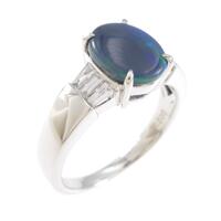 PT ブラックオパールリング