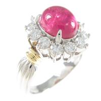 PT／K18YG トルマリンリング